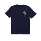 Navy coloured T-Shirt with Rat Embroidery