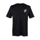 Black T-Shirt with embroidered Sardines design by The Embroidery Crew
